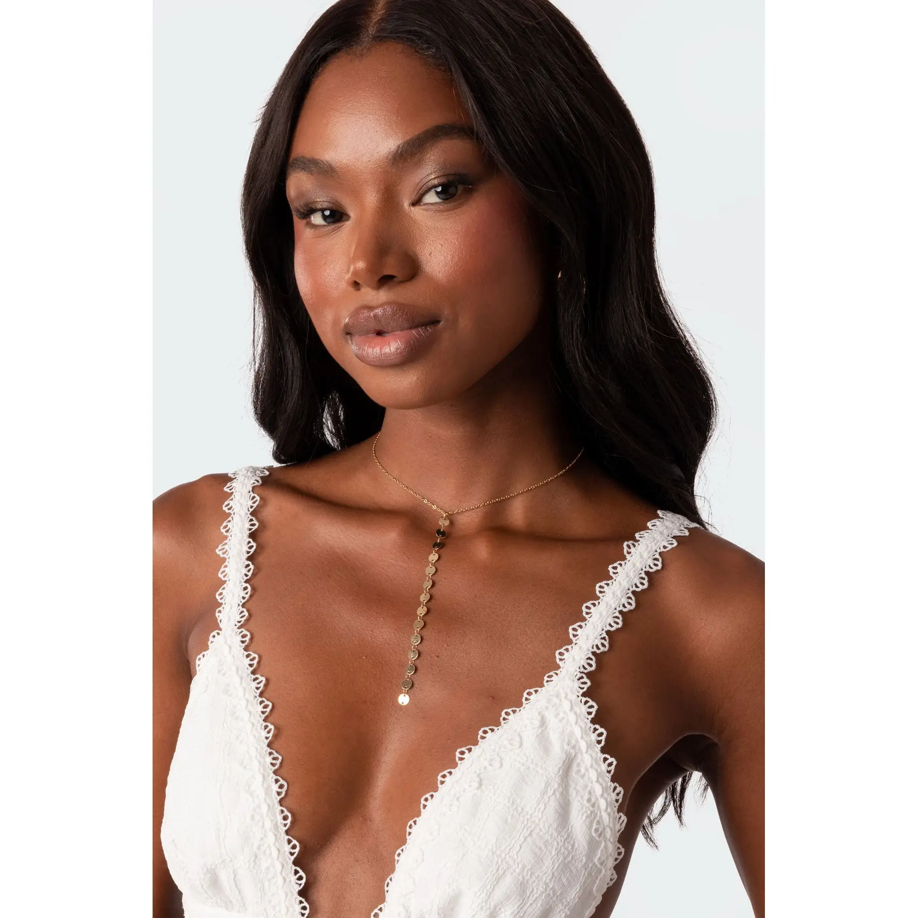 Cascading Sequin Necklace