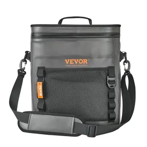 VEVOR Soft Lunchbox Cooler Bag, TikTokShopBlackFriday, Max 30 Cans Soft Sided Cooler Bag Leakproof with Zipper, Waterproof Soft Cooler Insulated Bag, Lightweight & Portable Collapsible Cooler for Beach, Hiking, Picnic, Camping, Travel