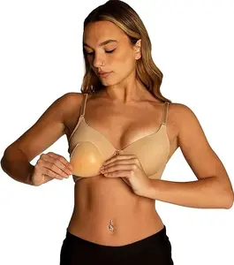 ENVY BODY SHOP Women's Silicone Filled Push-Up Pads Push-up Breast Pads swimsuit and bra inserts