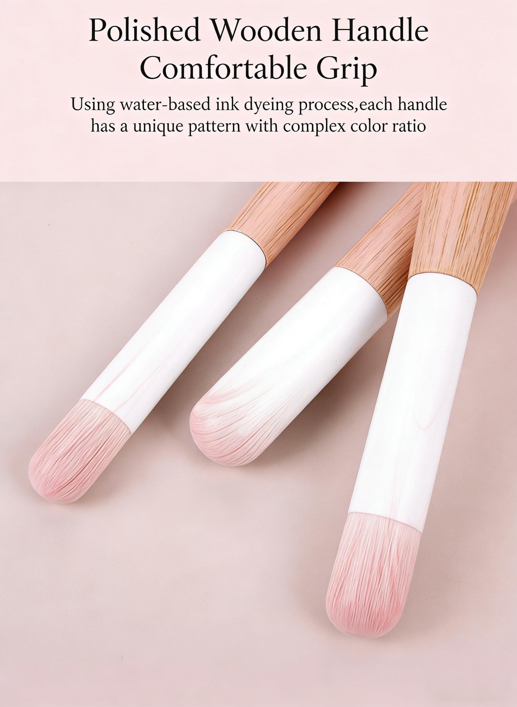 12Pcs Floral Sky Makeup Brush Set, Ultra Soft Bristles with Holder, Complete Beauty Brushes for Beginners