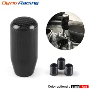 Carbon Fiber Manual Gear Shift Knob Stick Shifter Lever Knob No number style for Car switch shifter is M8 M10 M12 Car Accessories