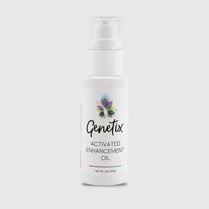 Genetix Organic Activated Enhancement Oil - 2oz Body Oil for Organic Enhancement - Clinically Tested for Optimal Results