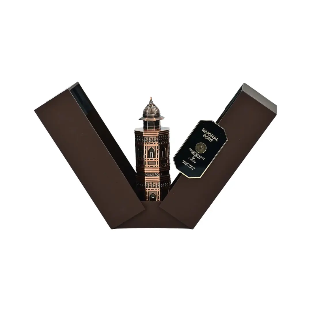 Lattafa | Niche Emirate | Mughal Fort | Unisex Fragrance | 100 ML - 3.4 OZ | Eau De Parfum | Floral - Vanilla & Spice