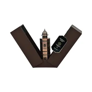 Lattafa Niche Emirate Mughal Fort Eau de Parfum, 3.4 oz (100ml) Alcohol Base Unisex Wear, Warm Spicy-Caramel-Floral Fragrance, Long-Lasting Single Item