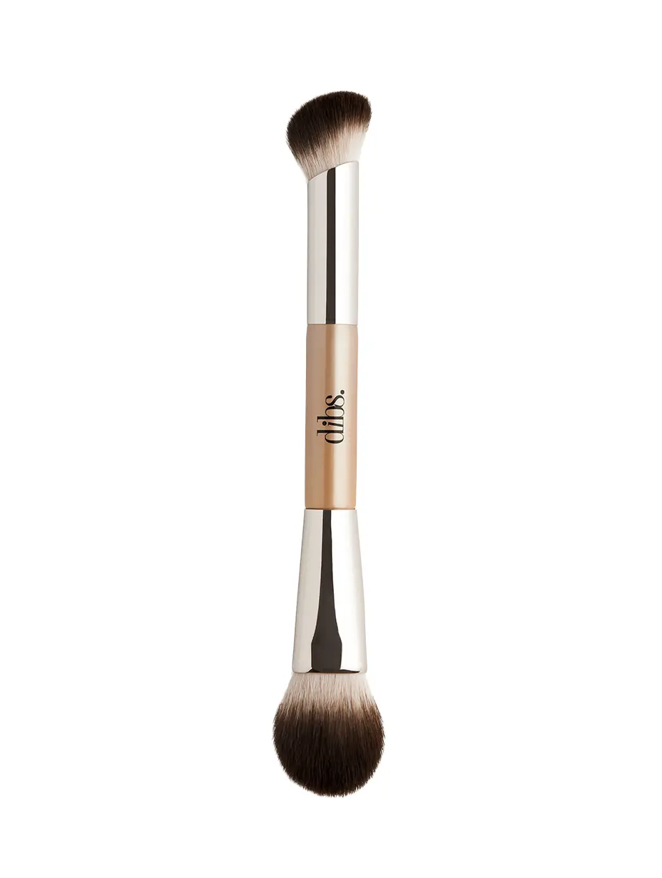 DIBS Beauty Duo Brush Conceal - Double Ended Concealer Brush