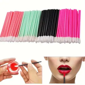 Lip brush stick / eyelash brush, eyebrow comb, lipstick applicator and facial mask applicator, odorless, suitable for all light beige skin types - cosmetic tools