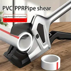 Local Warehouse Delivery 1 Piece Multi-Functional Pipe Cutter - Quickly Cut PVC, Aluminum, and Plastic Water Pipes, Heavy-Duty Pipe Cutter, SK5 Blade, Suitable for Cutting PVC/PU/PP/PE Pipes, Essential Tool for Home Renovation
