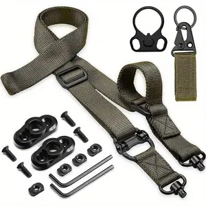 Professional 2-Point Sling - Fast Thumb-Loop Adjustment, Integrated QD Mounts & Heavy-Duty Webbing for Stable Weapon Retention