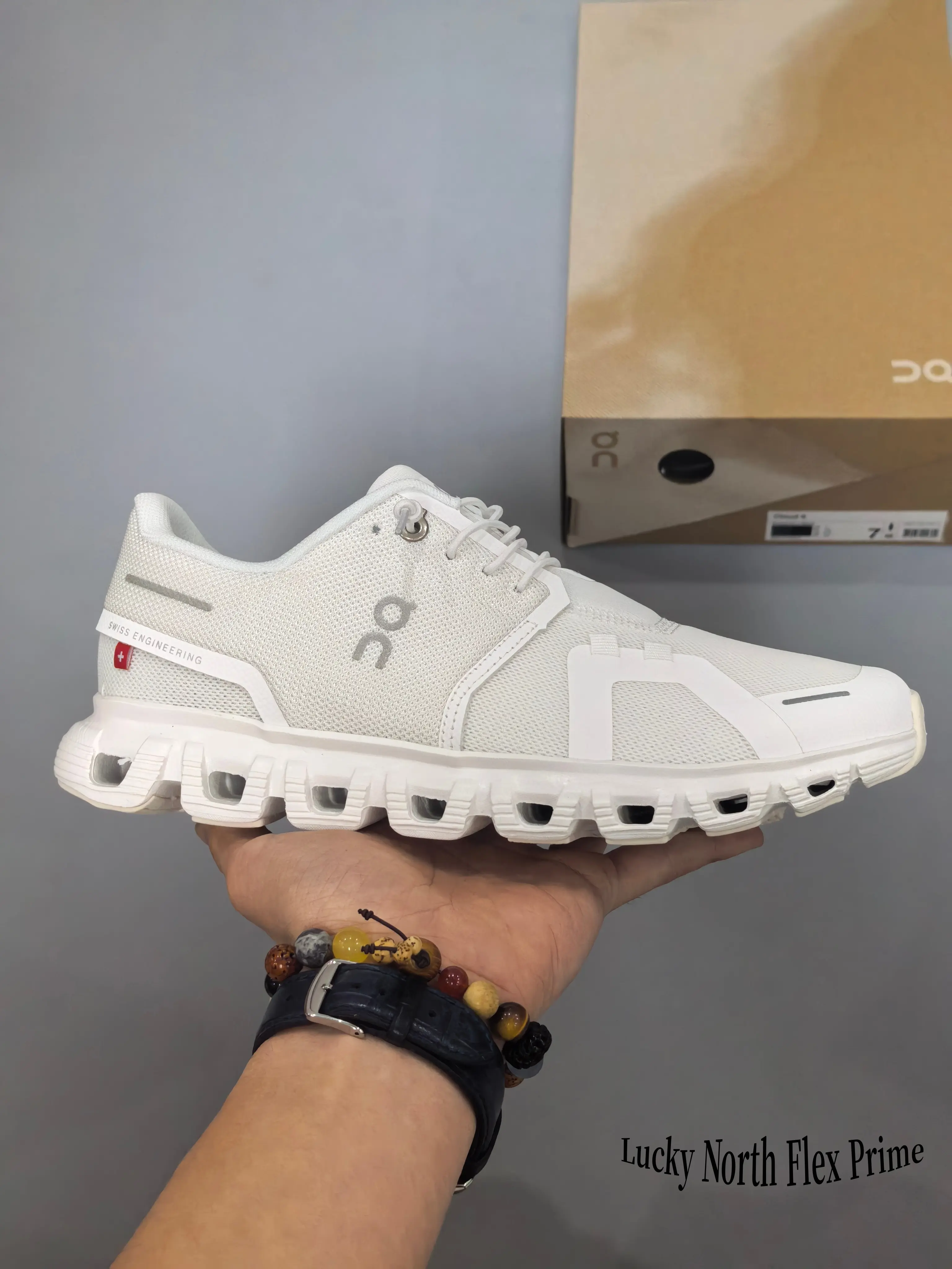 Minimal Full White Knit Mesh Casual Shoes, Hollow Cutout Segmented Rubber Outsole Lightweight Daily Streetwear Footwear