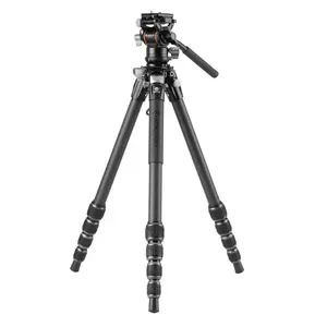 Vanguard Alta Pro 3VLT 235CV10 Carbon Travel Tripod with Counterbalancing Ultra-Compact Video Head for Camera & Smartphone
