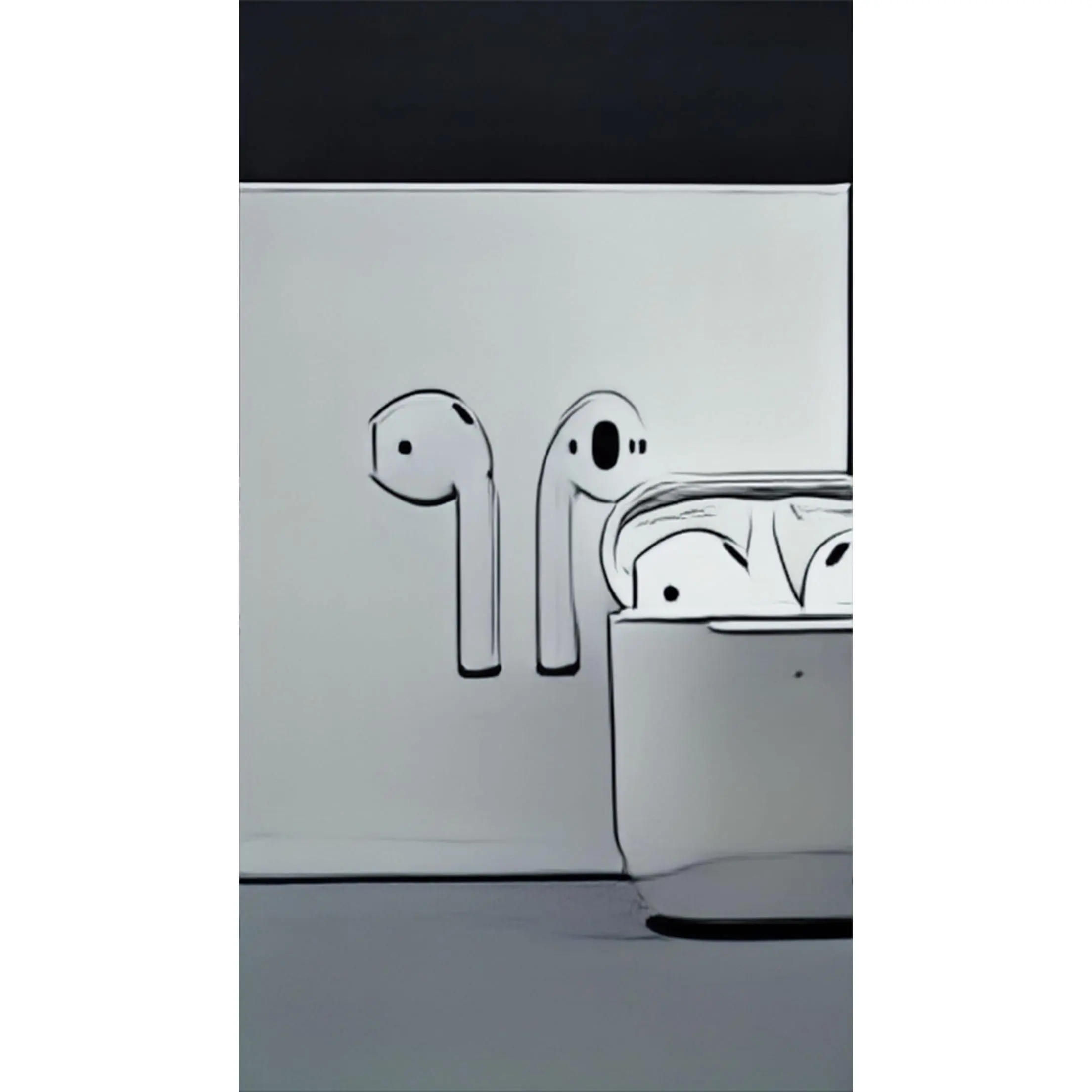 White Case for AirPods - Sleek and Stylish Protection for Your Wireless Earbuds