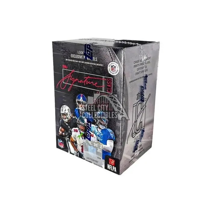2025 Topps Signature Class Football Blaster Box