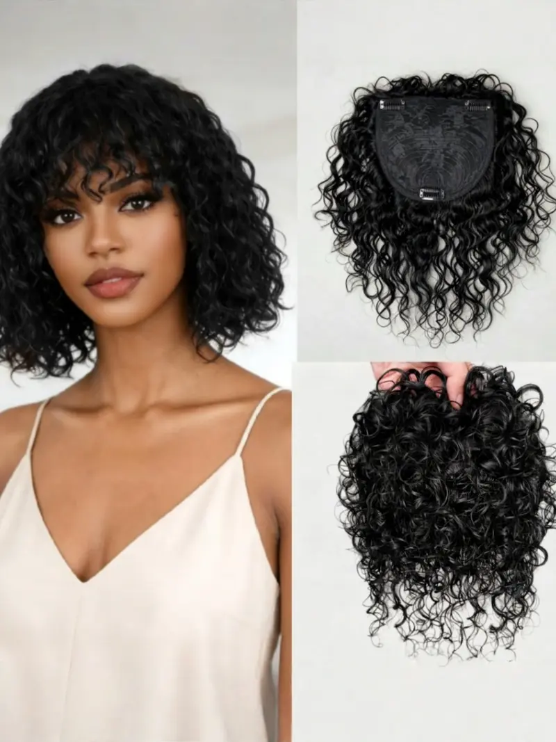 crown hair topper curly - TikTok Shop display picture 3