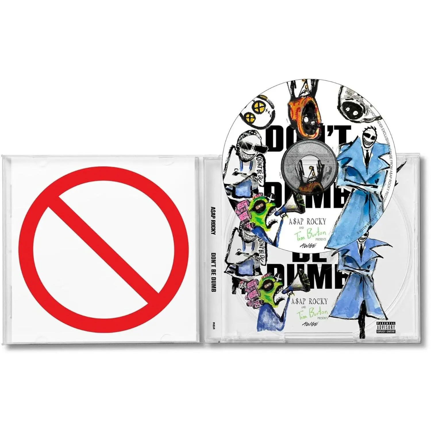 A$AP Rocky - Don't Be Dumb  [COMPACT DISC - CD] Explicit