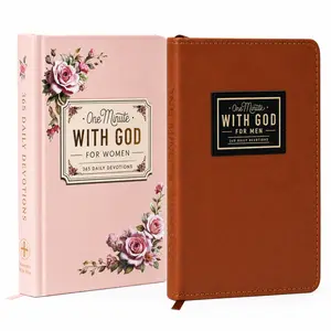 One Minute with God for Men, 365-Day Devotional Journal, Daily Christian Devotions for Men, Portable Reflection Book, Self-Improvement Journal, Father's Day Gift, Birthday Gift, Christmas Gift