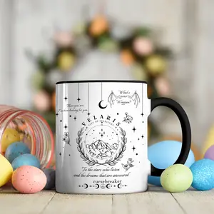 Velaris City Of Starlight 11oz Ceramic Mug, Acotar Coffee Cup, Reading Mug, Bookish Merch