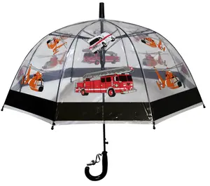 Foxfire FOX-622-85 Childrens Clear Fire Rescue Umbrella - Size 1