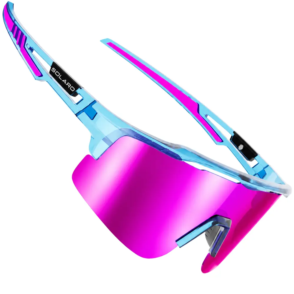 Cotton Candy Baseball Sunglasses for Running, Softball and more | Includes 3 Lenses