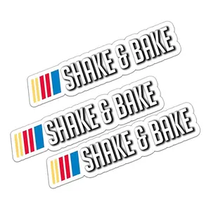 Shake and Bake Funny Sticker, Car Truck Van Window Wall Cup Laptop Tumbler