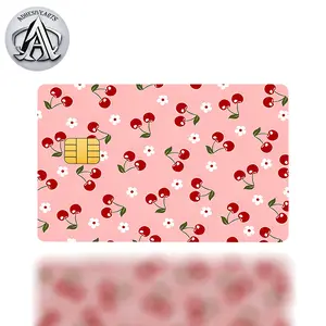 Cherries Debit Card Skin/Sticker - High Quality Vinyl for Customization and Personalization