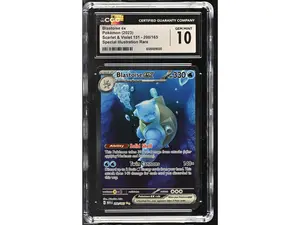 2023 Pokemon #200/165 Blastoise ex Scarlet & Violet 151 CGC 10