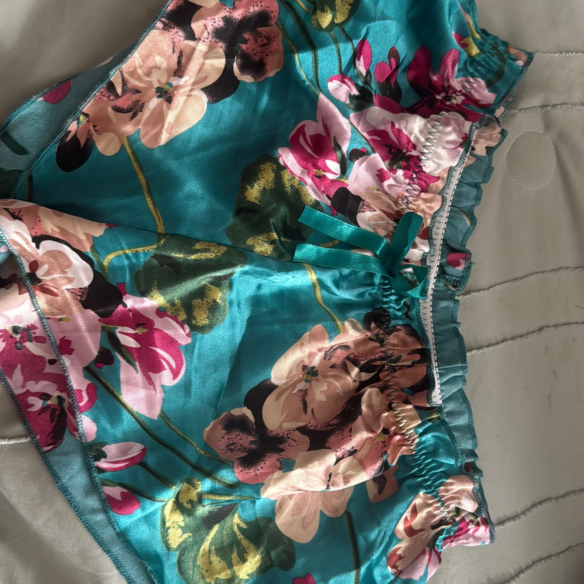 Shorts silk Womenswear clothing Underwear Bottoms