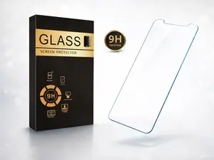 Tempered Glass Screen Protector for iPhone 14, 15, 16, 17 Pro Max - 9H Hardness, Ultra-Clear, 2.5D Edges, Fingerprint Resistant, Bubble-Free Installation, Cellphone Protection, Shockproof Casing-Compatible Accessory