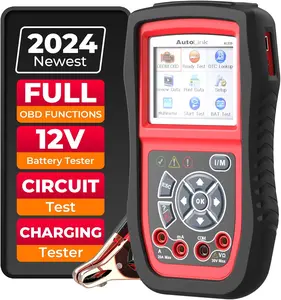 Autel AL539B OBD2 Scanner, 3-in-1 Code Reader Battery Tester Avometer for 12 Volts Batteries, Full OBDII Diagnosis and Circuit Starting & Charging Systems Test