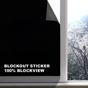 Sunshade Insulation Anti-Spy Privacy Window Film, Full Coverage UV Protection, Non-Transparent Glass Sticker, Universal Use, Window Privacy Films
