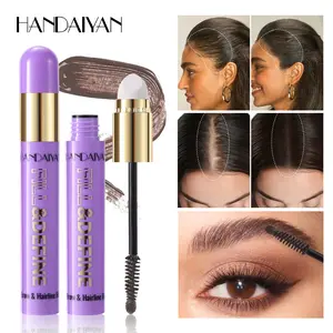 Disposable Hair Dye Eyebrow Filler Stick, Waterproof Dual-Use 8 Colors Handaiyan Hair Care Tool, Single Item Pack