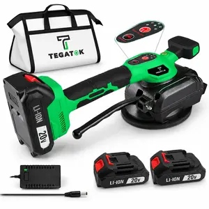 Cordless Tile Suction Tool, Adjustable Speed Electric Specialty Power Tool for Ceramic Tile & Marble Installation floor wall