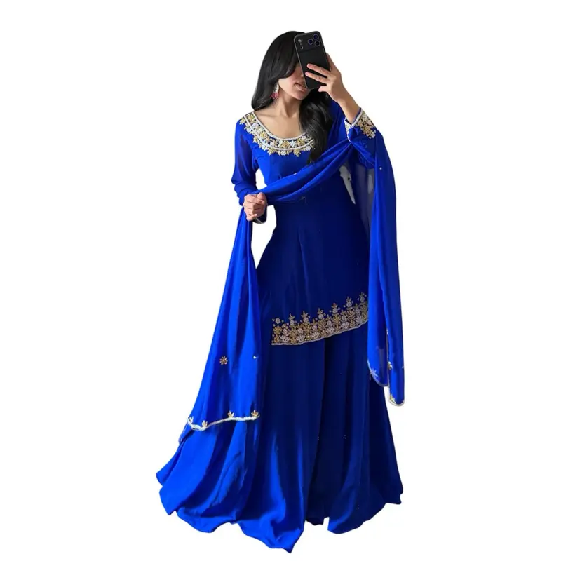 Heavy Handwork Kurtha Suit