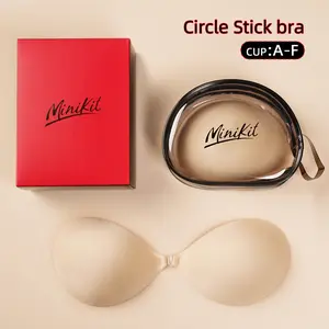 Minikit Circle Magic StickyBra Fashion comfortable seamless invisible adhesive bras Womenswear straplessbra Basic Minimalist Adjustable Bras Convertible Bra