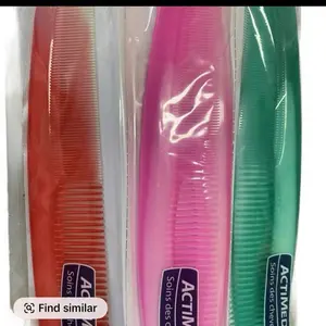 T-shirt actimed 3-Pack Hair Combs – Durable, Colorful, and Smooth Styling Tools