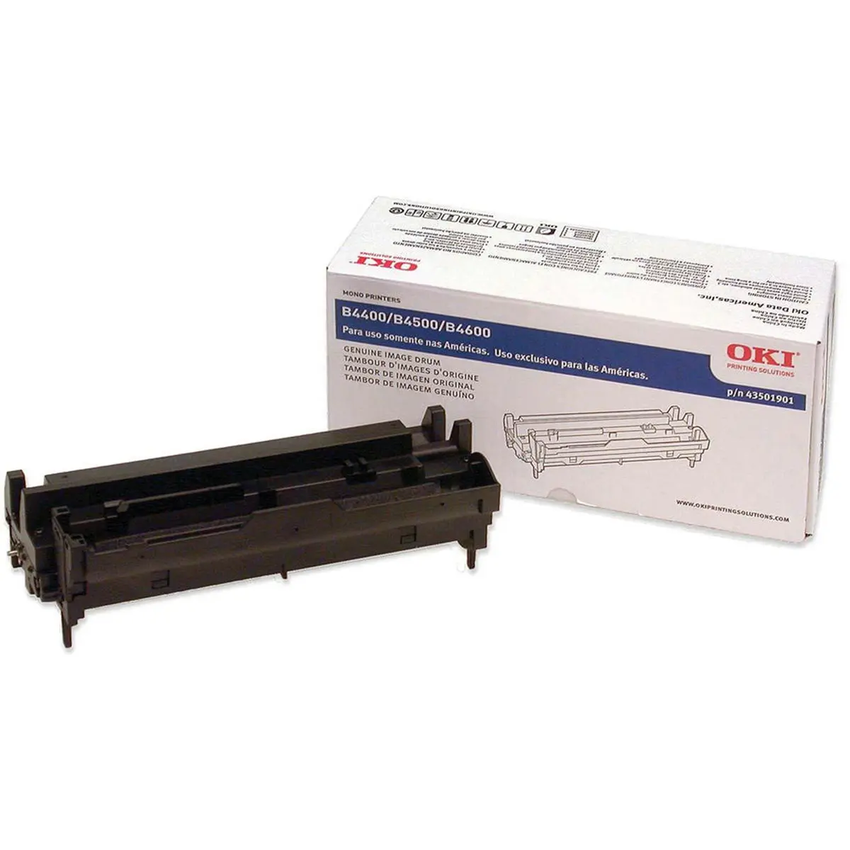 OKI Data Oki 43501901 435019 Image Drum, Black