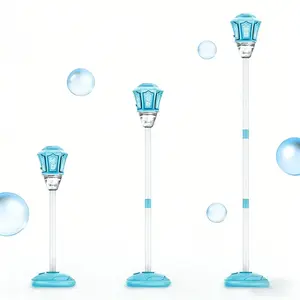 Electric Bubble Machine High-Speed Bubbles, Outdoor Party Toy, Large Capacity for Kids & Weddings, Includes 4 Bottles 50ML Bubble Solution