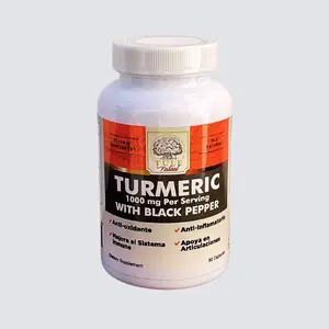 Tule Organic Turmeric with Black Pepper | 90 Capsules (1000 mg per serving)
