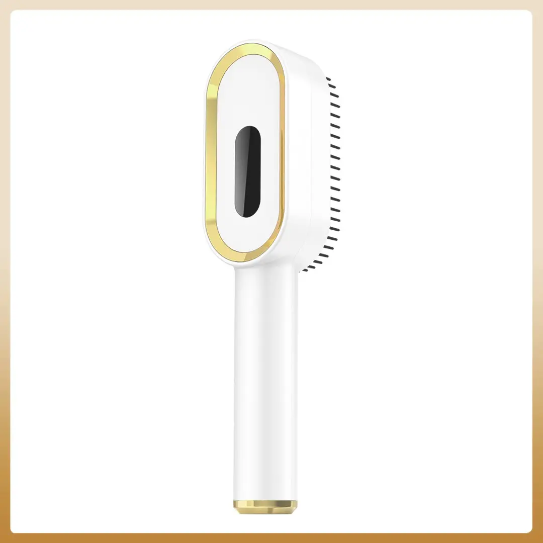 Chic Heliahair Anti-Hair Loss LED Light Therapy Brush, High-Frequency Massage & Serum Applicator, for All Hair Types & Scalp Health, Great Gift