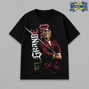 WWE El Grande Americano Shirt Masked 619 Rey Mysterio Wrestling Graphic Tee Streetwear Luxury Aesthetic Viral Hype Unisex Oversized Tee