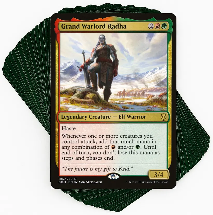 Grand Warlord Radha - Aggro Elves