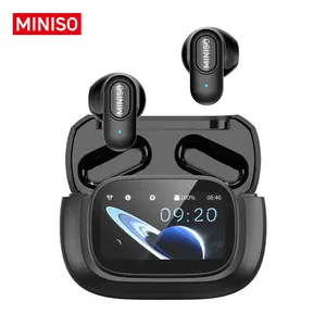 MINISO MS126 Wireless Bluetooth Earphones, True Wireless Earbuds — Bluetooth 6.0, Multifunctional Touch Controls, In-Ear Design, Water-Resistant. Ideal for Office, Sports, Study, and Voice Calls; Features a Built in Microphone and Gaming Capabilities.