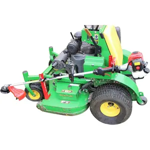 Mower Trimmer Rack – for Walk-Behind, Stand-On, and ZTR Mowers – Secures Trimmer for Transport – Lock-Ready for Theft Deterrence