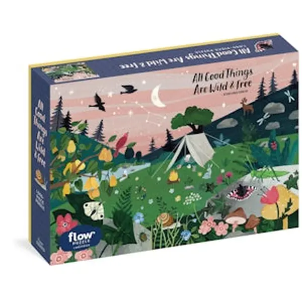 All Good Things Are Wild and Free 1,000-Piece Puzzle (Flow) Adults Families Picture Quote Mindfulness Gift All Good Things Are Wild and Free 1,000-Piece Puzzle (Flow) Adults Families Picture Quote Mindfulness Gift