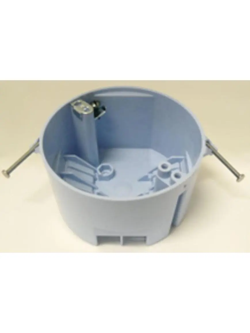 Cantex Industries 45565009 EZ20CNGR 4 in. PVC Ceiling Box with Nails & Ground