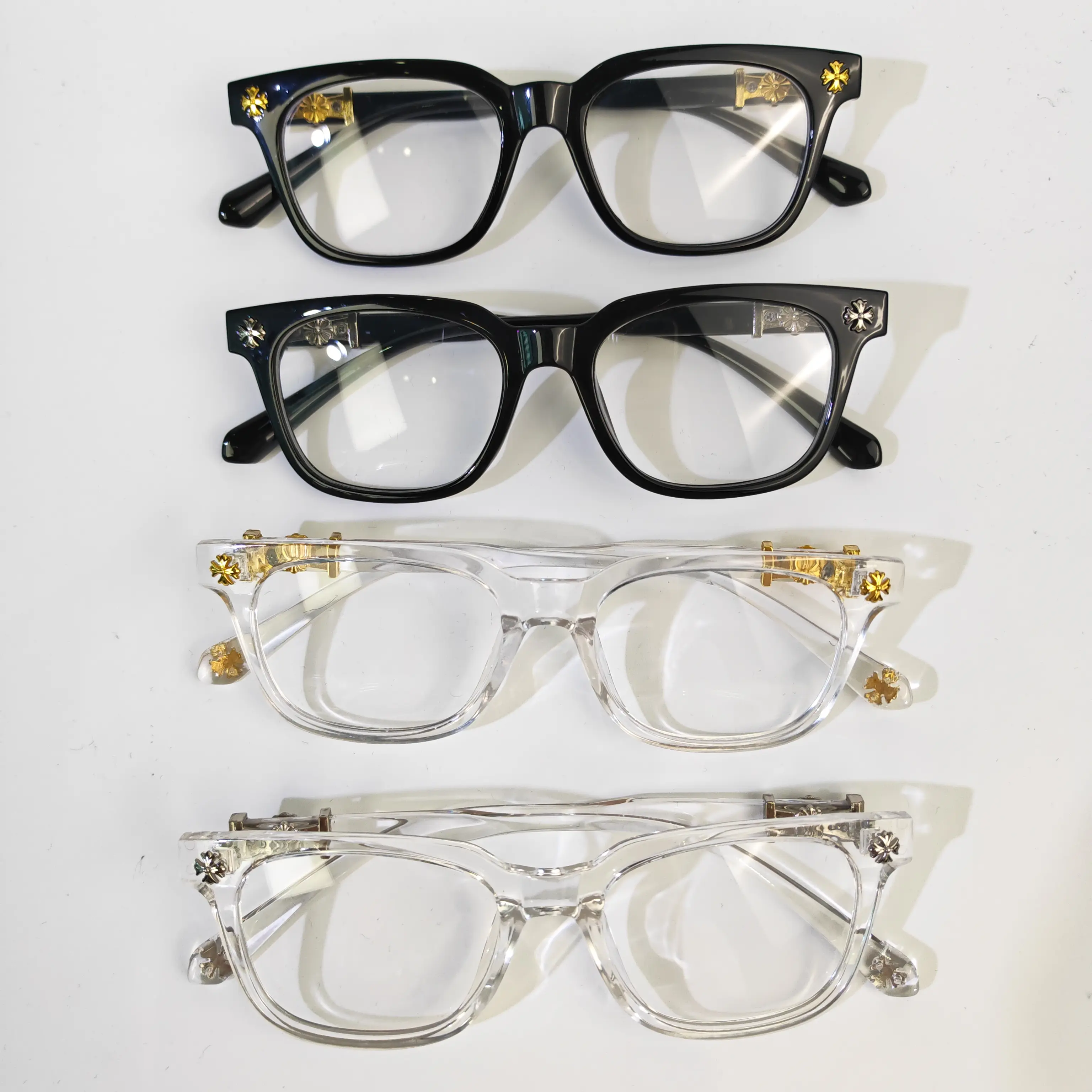 Anti Blue Light Glasses for Men & Women, Stylish Square Frame Eyeglasses, Fashionable Lightweight Eyewear for Work, Gaming, Driving & Daily Wear