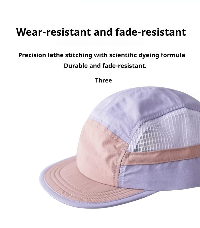 Outdoor Quick-Drying Baseball Cap - Breathable Waterproof Sun-Protective Hat for Cycling Hiking - Slim Luxurious Design - Lightweight Sports Sunscreen - Ideal for Outdoor Activities