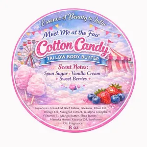 Meet Me At The Fair Cotton Candy Tallow Velvet Body Butter