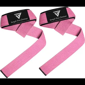 Anti-Slip Lifting Wrist Straps for Deadlifts & Weightlifting, 60cm, Neoprene Wrist Support
