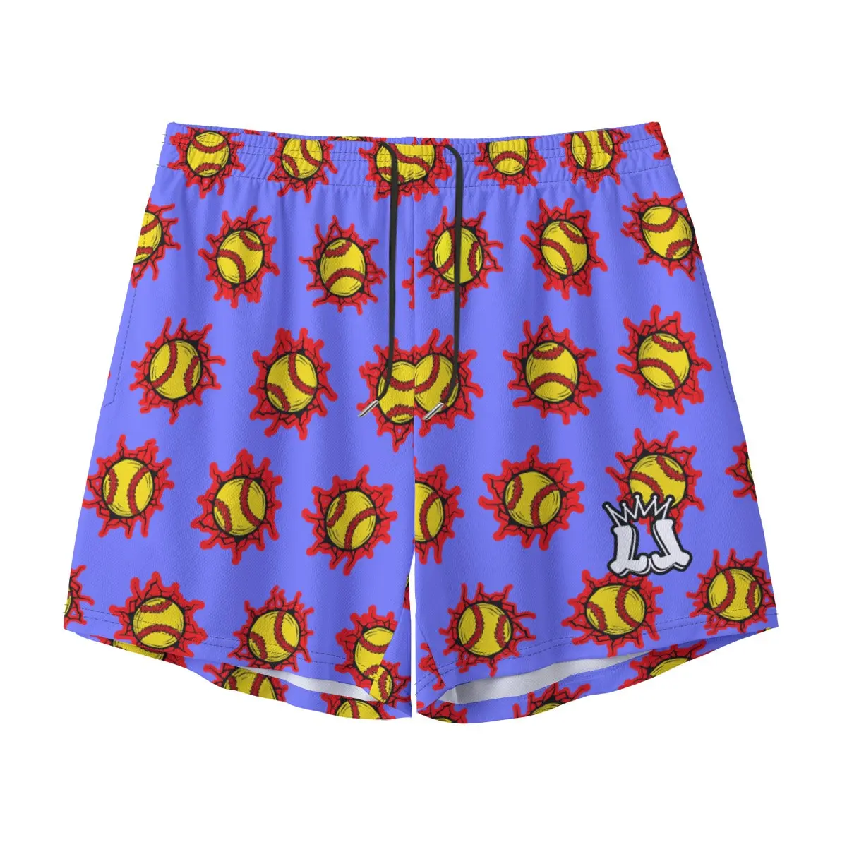 Women's Softball Sport Mesh Shorts