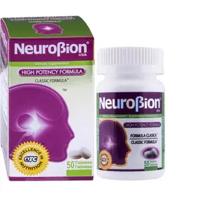 High Potency Formula 50 Tablets Dietary Supplement  Edible Healthcare Vitamin Group B Tabletas